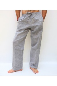 Balněné pánské kalhoty, šedé vel. S, M