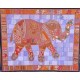 Patchwork – dekorace na stěnu – slon – 2,1 x 2,6 m