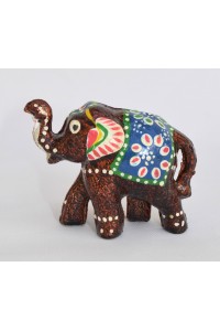 Malovaný slon - tmavě měděný, ve 3.velikostech