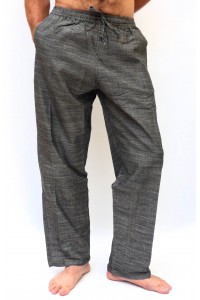 Pohodlné pánské kalhoty - šedé, vel.XL