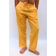 Pohodlné pánské kalhoty - žluté, vel.M,L,XL