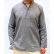 Pánská bavlněná košile, šedá žíhaná, vel.M,L,XL,XXL