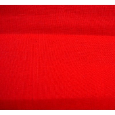 Jednobarevná bavlna - červená