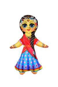 Textilní panenky - Rádha 19 cm