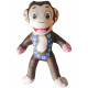 Textilní panenka - opice 16 cm