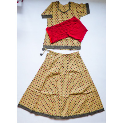 Dívčí jihoindický set sukně s kurtičkou, vel. 32