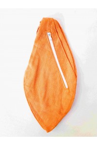 Pánský japa pytlík s kapsičkou, oranžový.