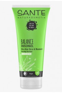 Sprchový gel Balance bio aloe a mandlový olej Sante Naturkosmetik 200ml