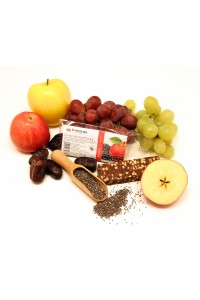 VÝPRODEJ-Chia ovocná svačinka s jablky a křupinkami