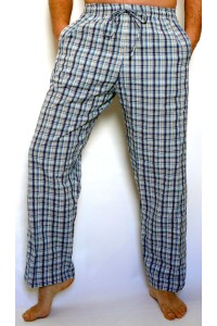 Volnočasové pánské kalhoty v pase na gumu a zavazování, vel.XL, XXL