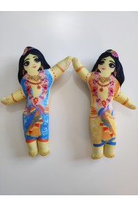 Textilní panenky - Goura Nitái 19cm