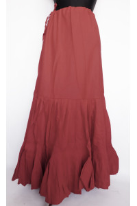 Bavlněná spodnička červená, 4,5 m látky