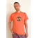 Pánské bavlněné triko Ratha Yatra, oranžová