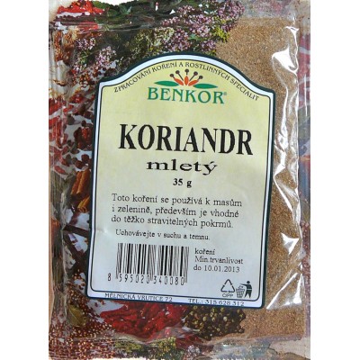 Koriandr (dhania), 35 g SLEVA