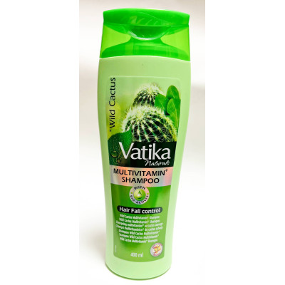 Multivitamínový šampon Vatika Dabur, divoký kaktus 400 ml