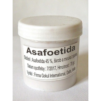 Asafoetida (hing), 70 g